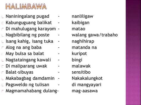 Makataling puso meaning idyoma
